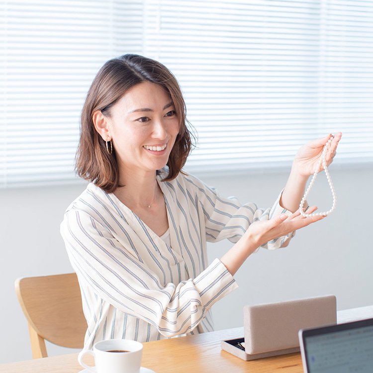ブリリアンスプラス スタッフの北條久美子さん