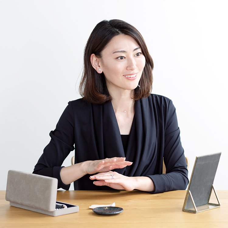 BRILLIANCE+スタッフの北條久美子