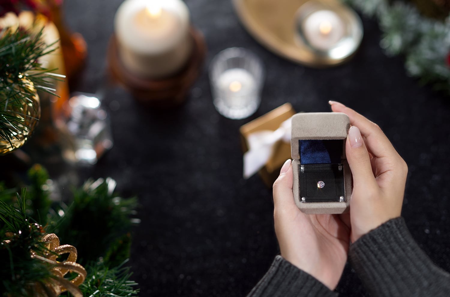 クリスマスでのプロポーズイメージ