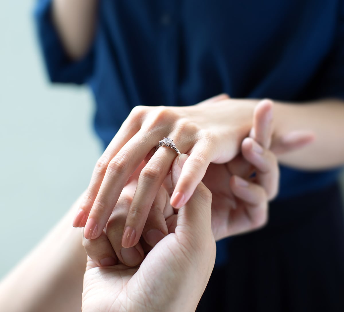 婚約指輪でプロポーズ