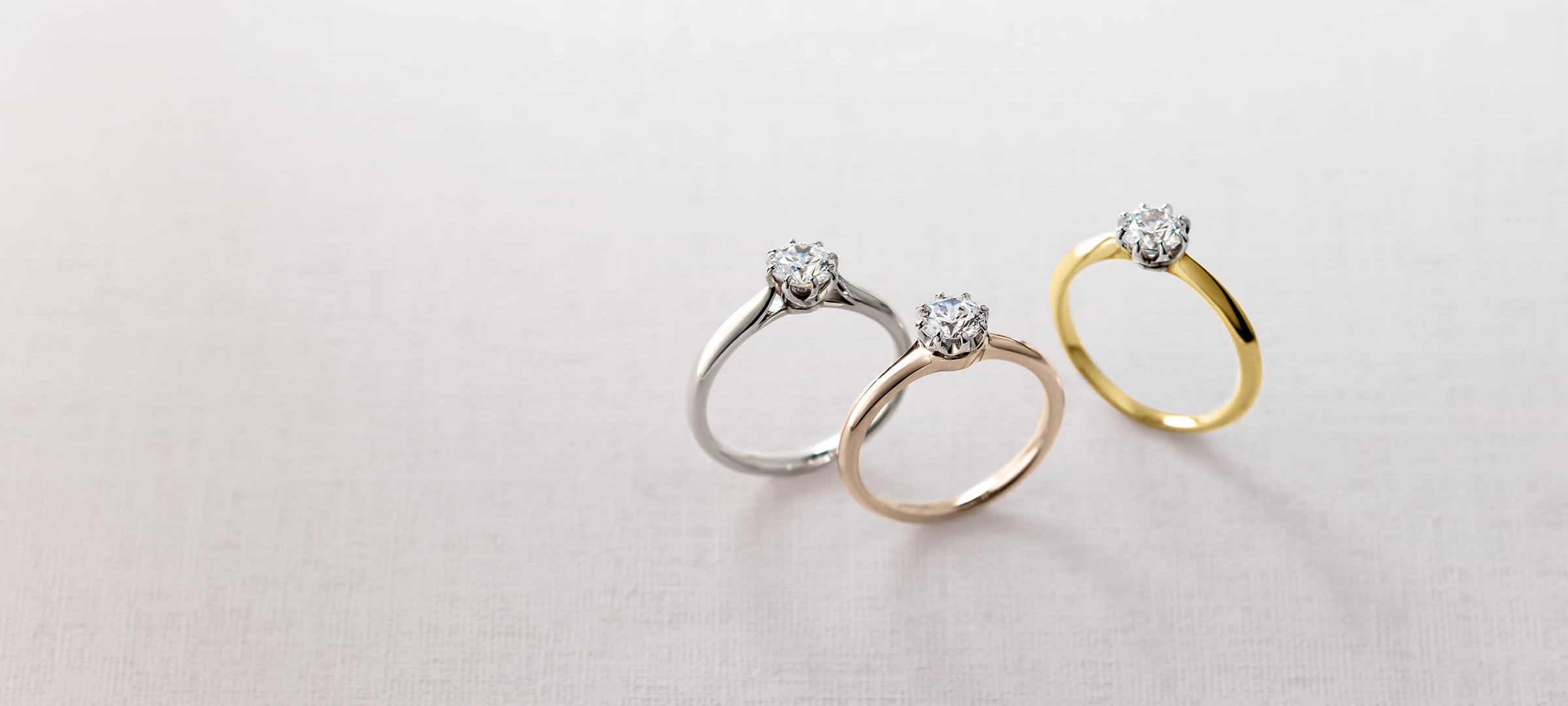 8ポイントセッティングの婚約指輪