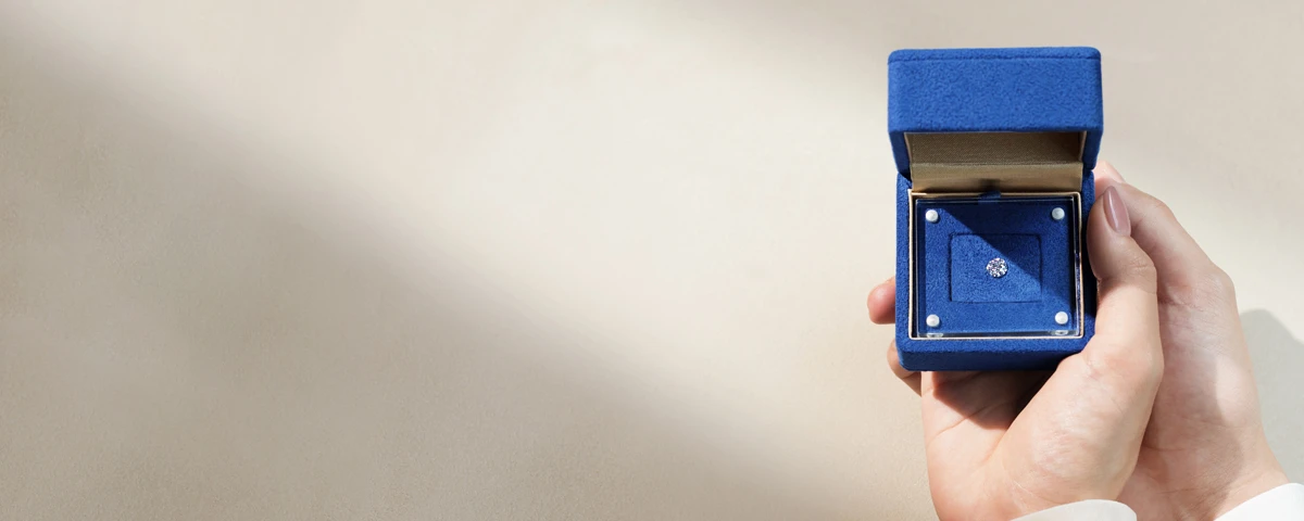 デザインを一緒に選べる<br>新しいプロポーズの形