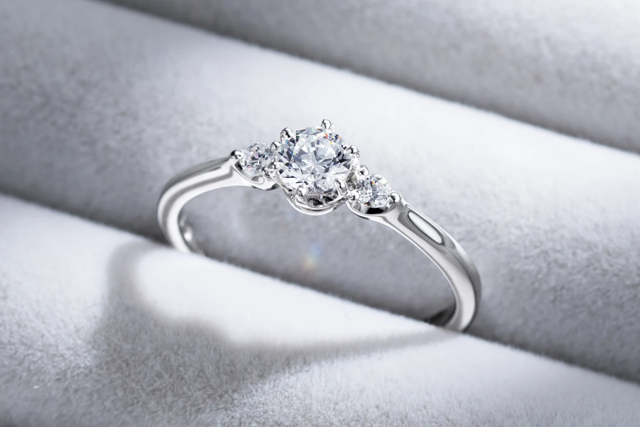 ダイヤモンドが馴染む安心の選択