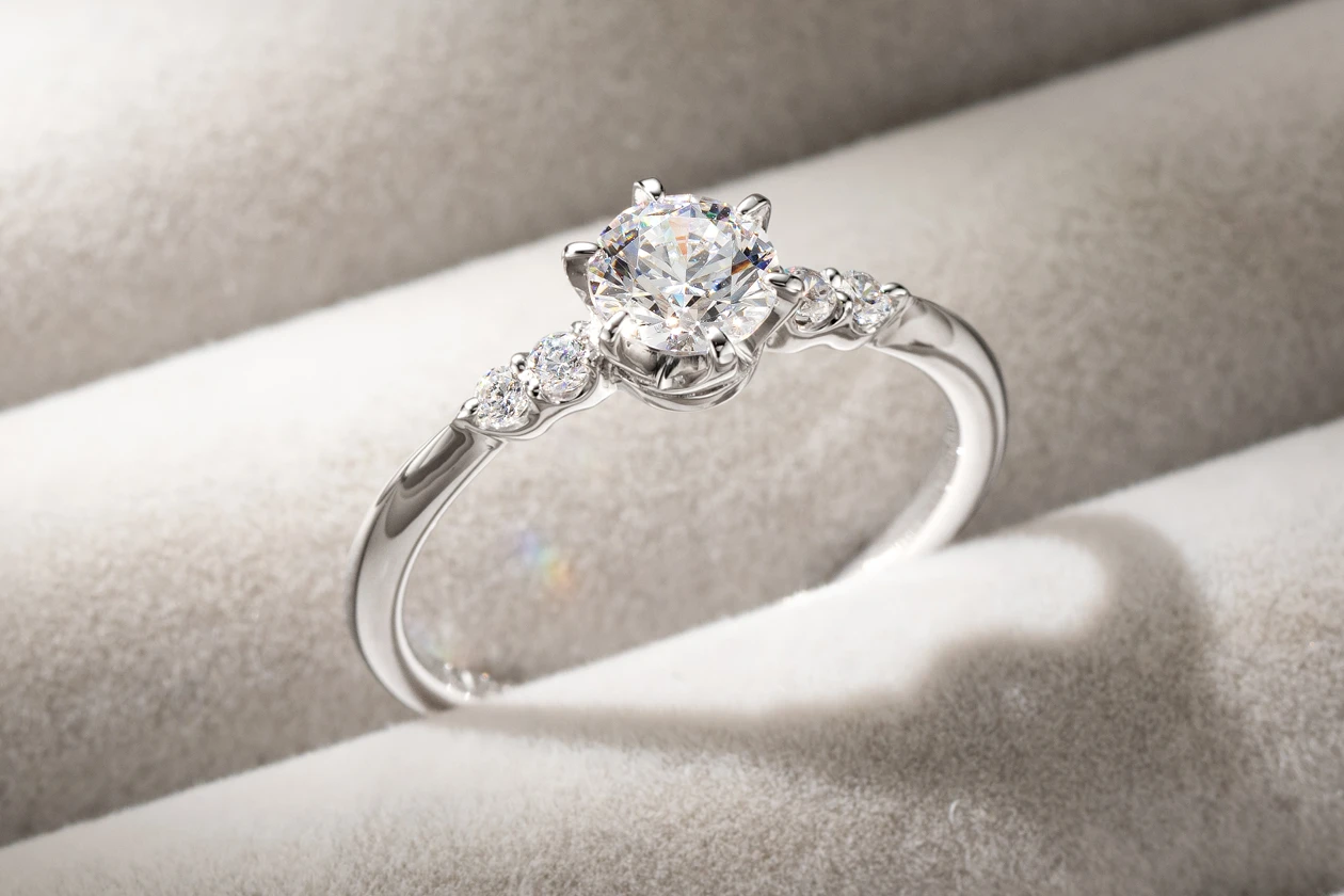 華やかさとバランスを叶えた運命のリング