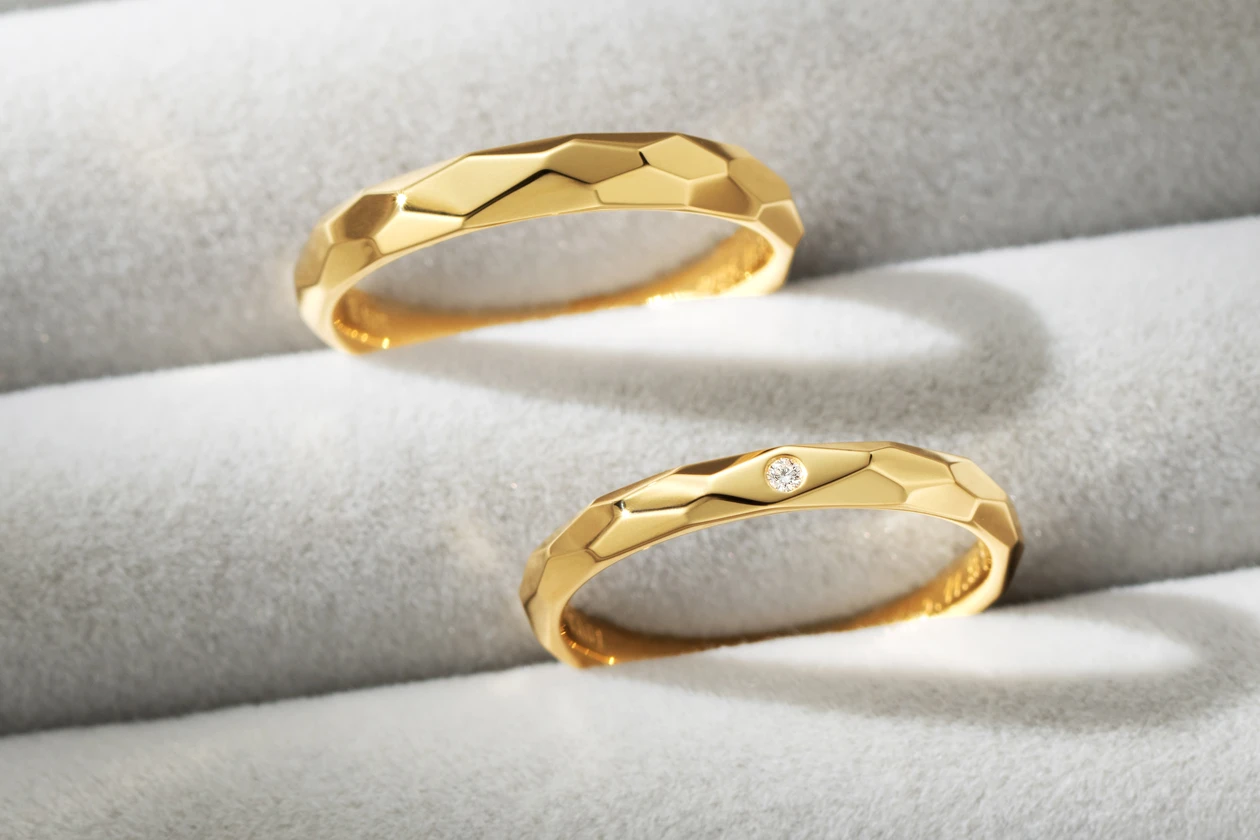 お揃いのデザインをそれぞれの好みにカスタマイズ