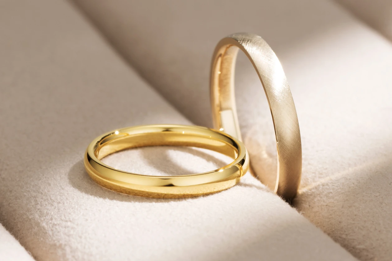 それぞれの好みも、さりげないお揃い感も叶うペアに