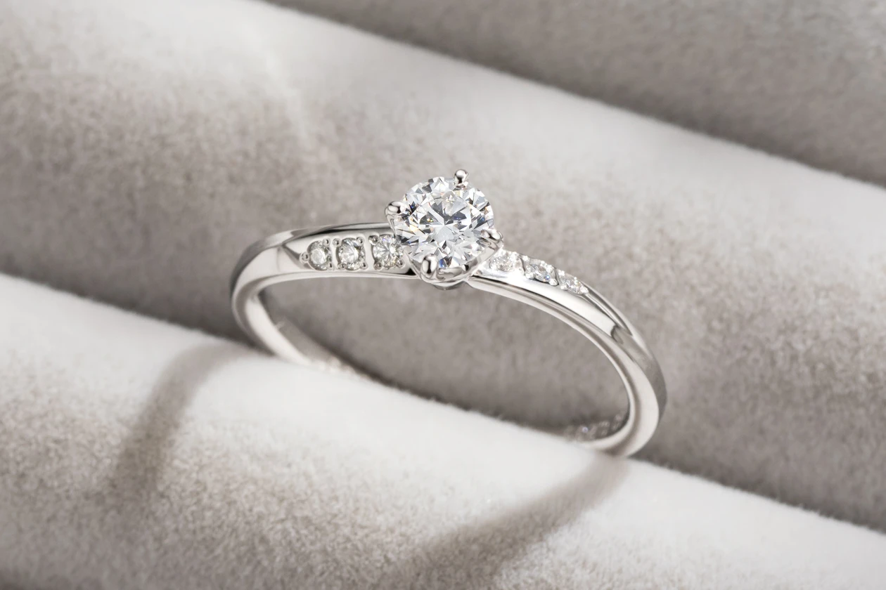 彼が見極めた素材とダイヤモンド