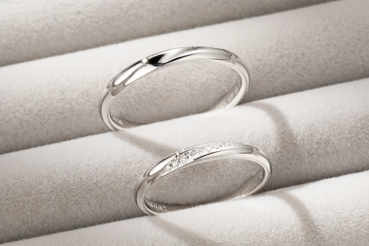 素材も幅もお揃いに