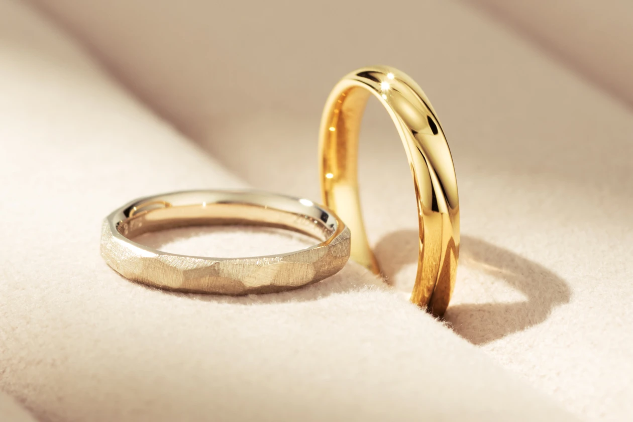 「存在感」と「ニュアンス」で選んだ、ゴールドリング