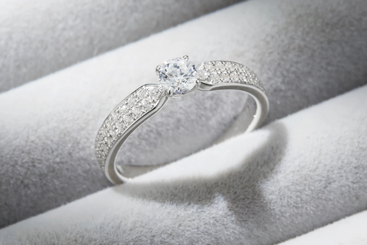 こだわりのダイヤモンドで完成した輝き