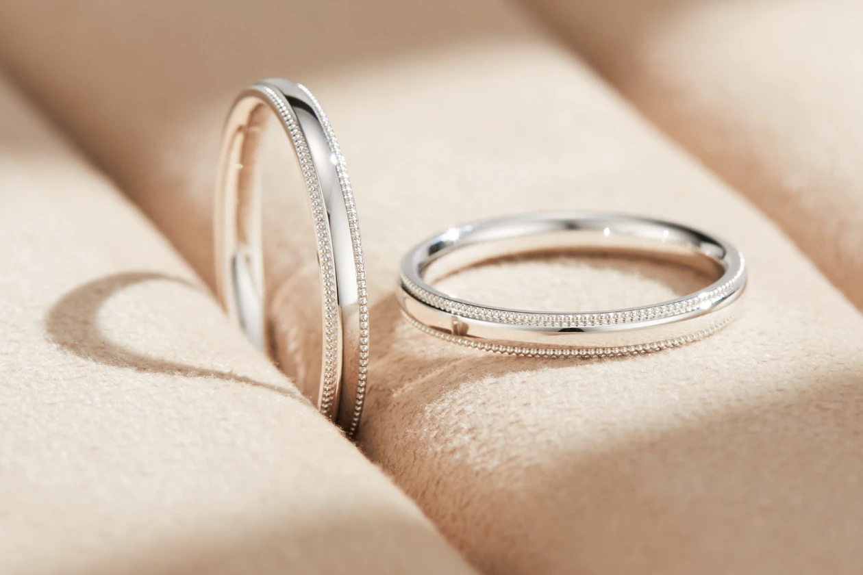 重ね付けのバランスや幅も熟考し、大きな納得のうえで選んだ一本