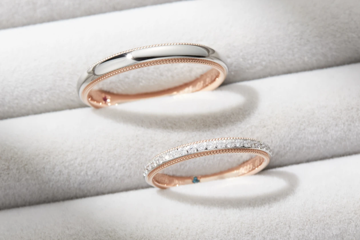 幅までしっかりとこだわって、最愛のリングを形に