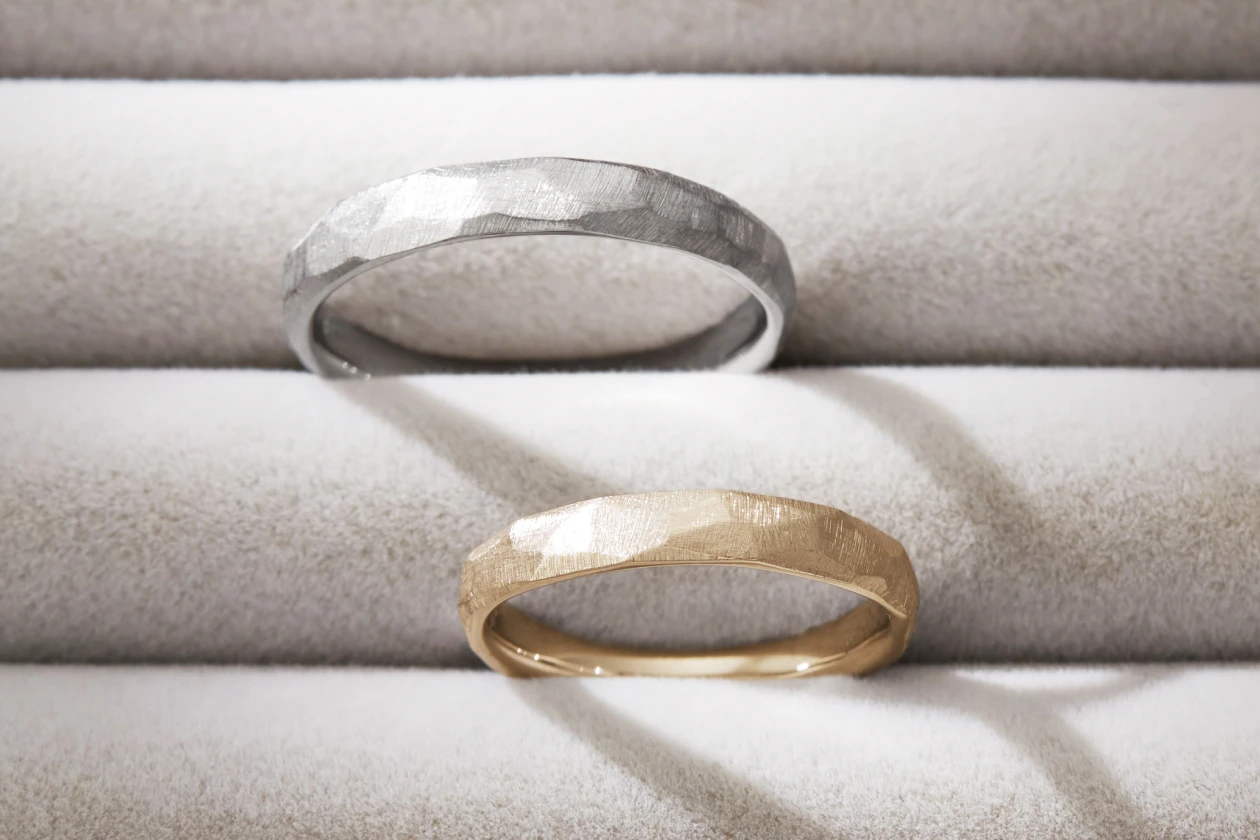 同じデザインを素材と幅を変えてオーダー