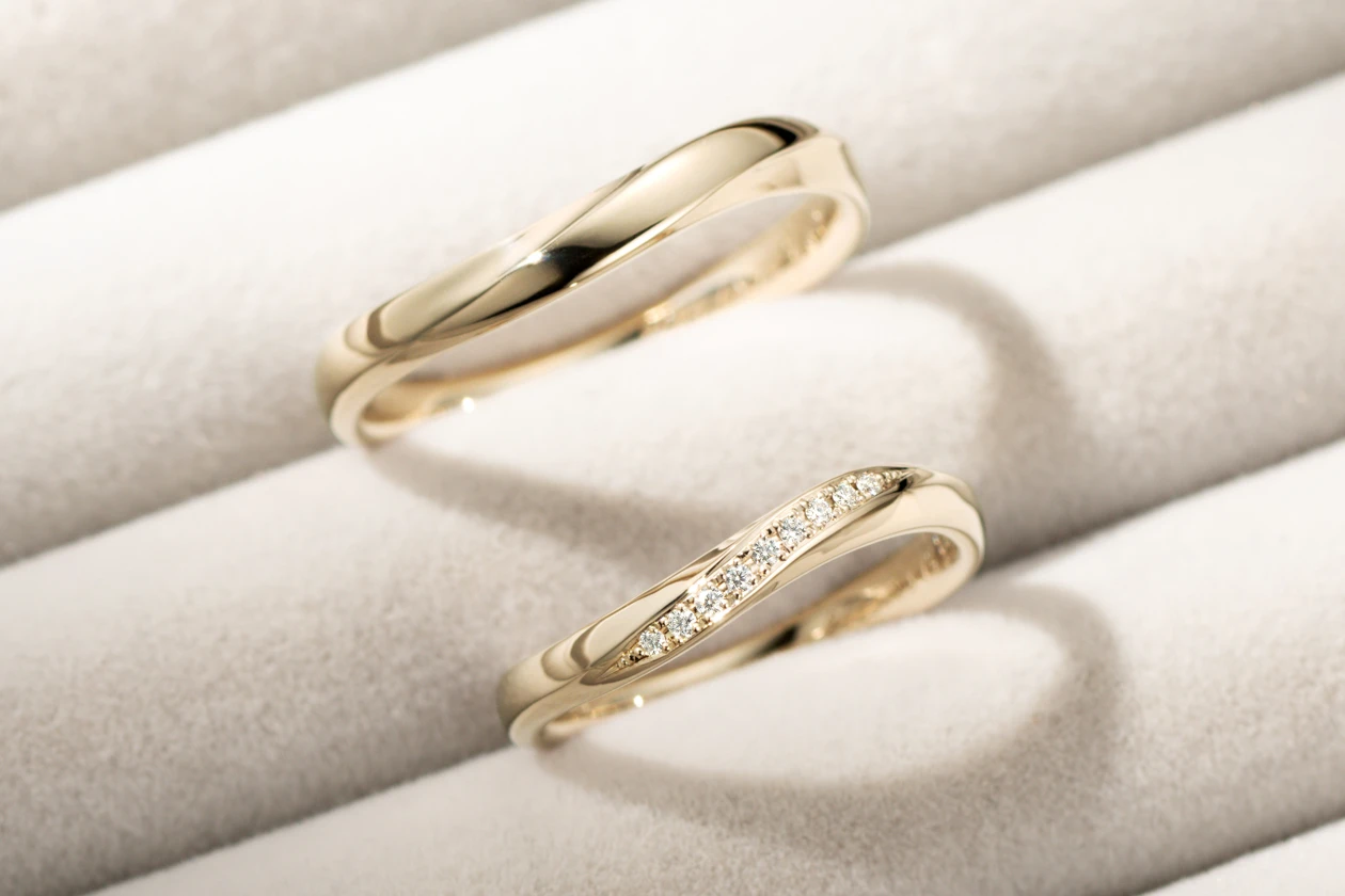 素材もデザインもサイズも、二人にとって「ちょうどいい」