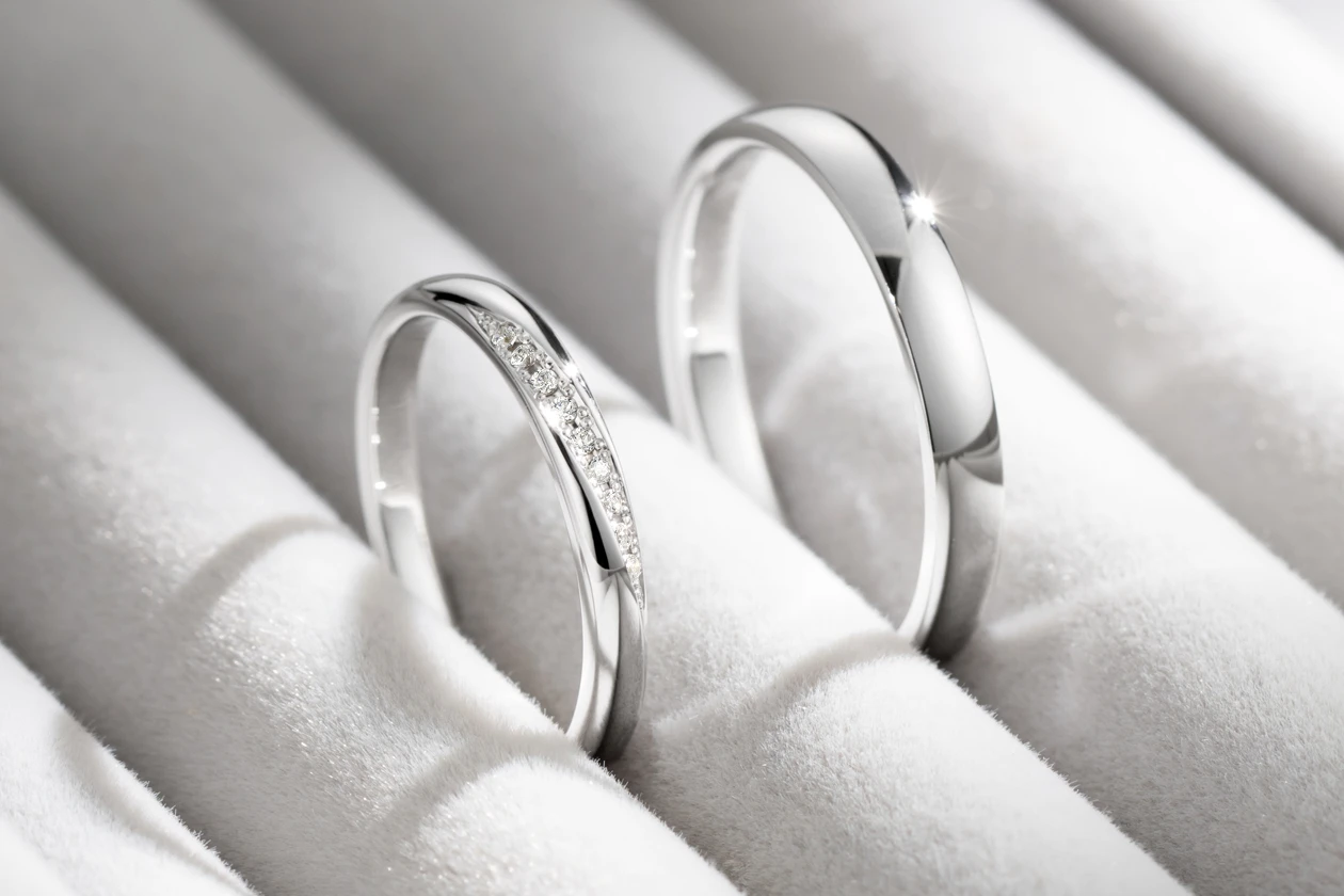 つながりを感じられるお揃い感。重視したのは「二人で身に着ける」ということ