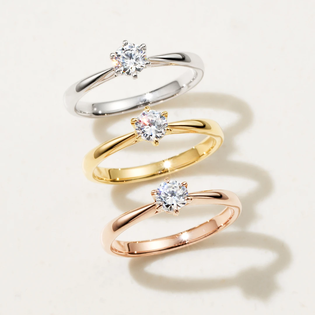 様々なライフスタイルにフィット悩んだらまずおすすめしたいバランスの取れたソリティアリング