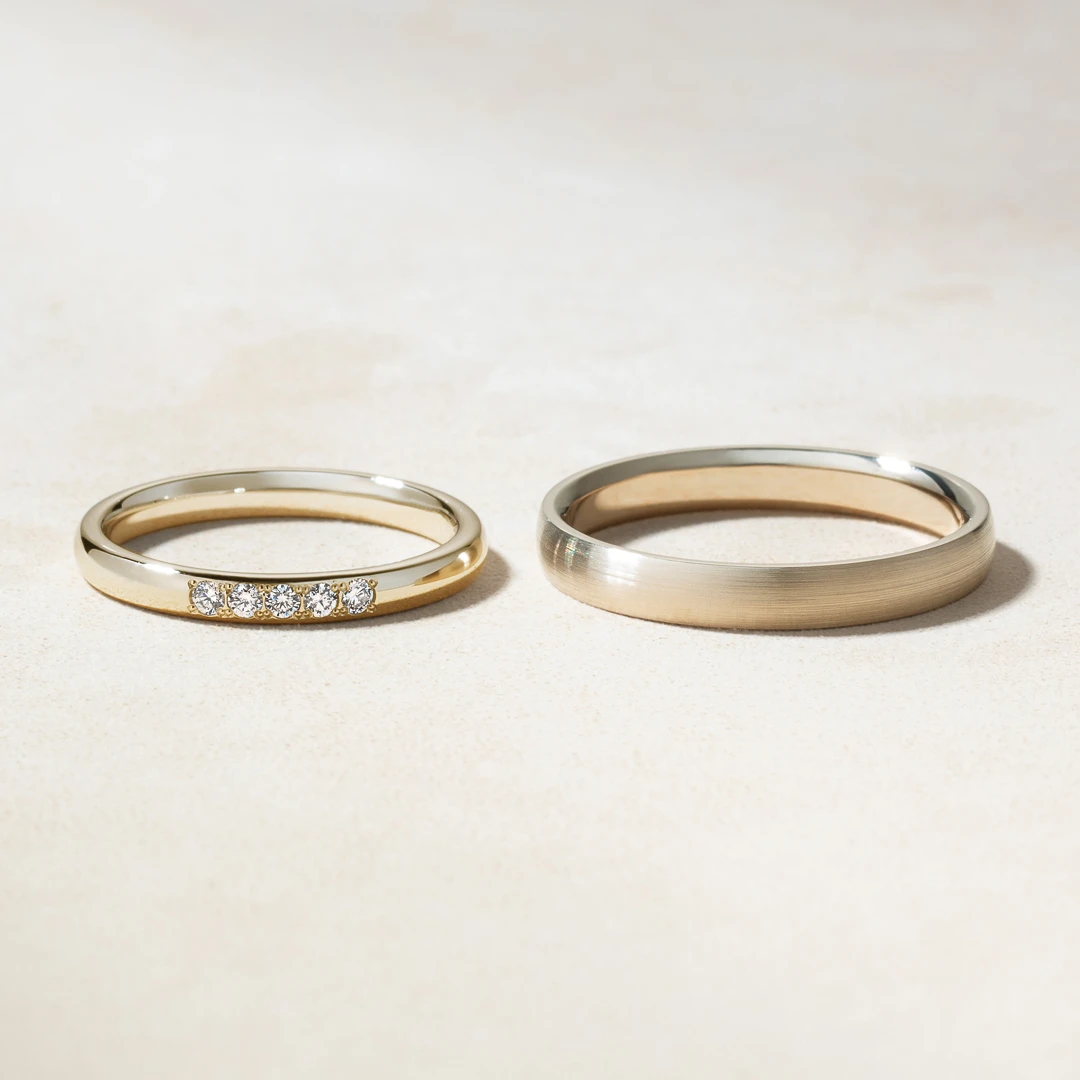 結婚指輪らしさも華やかな輝きも見た目にも着け心地にも0.1mmまでこだわったブランドの自信作