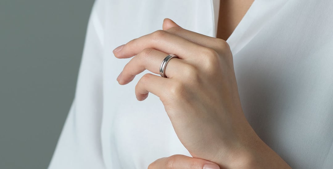 結婚指輪 ミルフィーユ