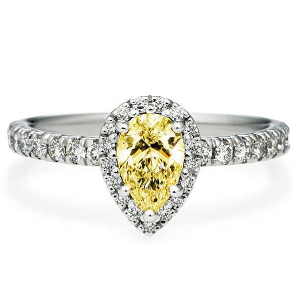 ルシーダ ペアシェイプ 0.5ct ラボグロウン