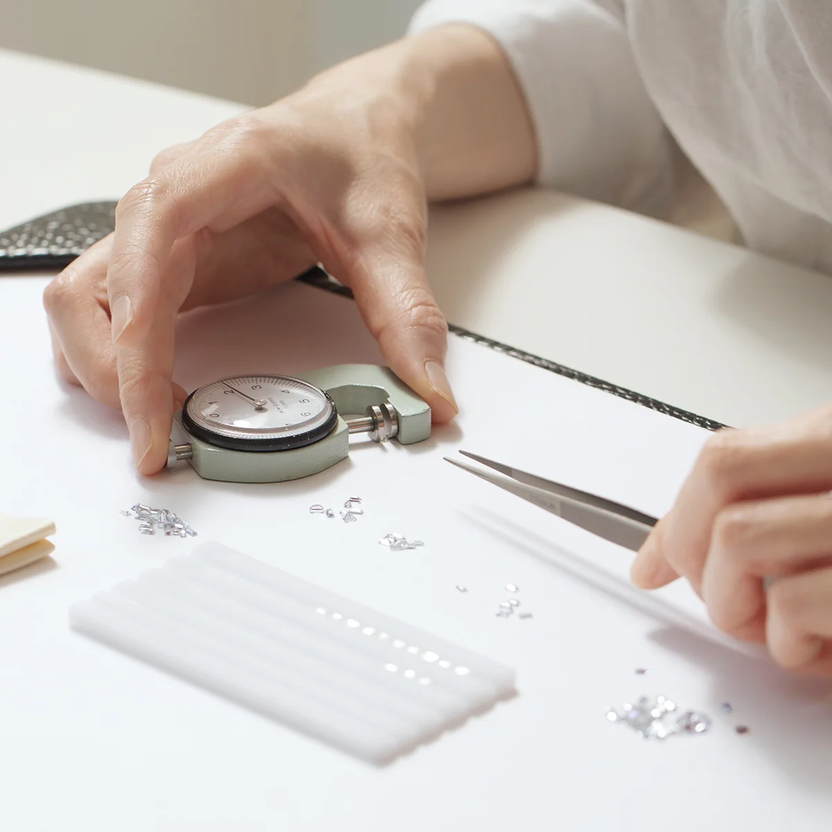 さらなる厳格な自社検査をクリアした品質の確かなダイヤモンドのみをお届け