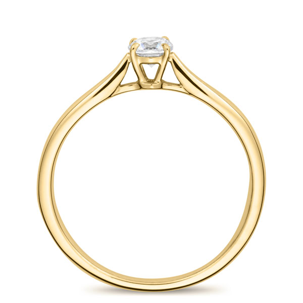 K18YG カーサ ソリティア リング 0.2ct｜婚約指輪（エンゲージリング