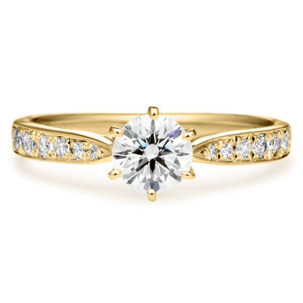 K18YG ヴィラ ダイヤモンド エタニティタイプ リング 0.5ct