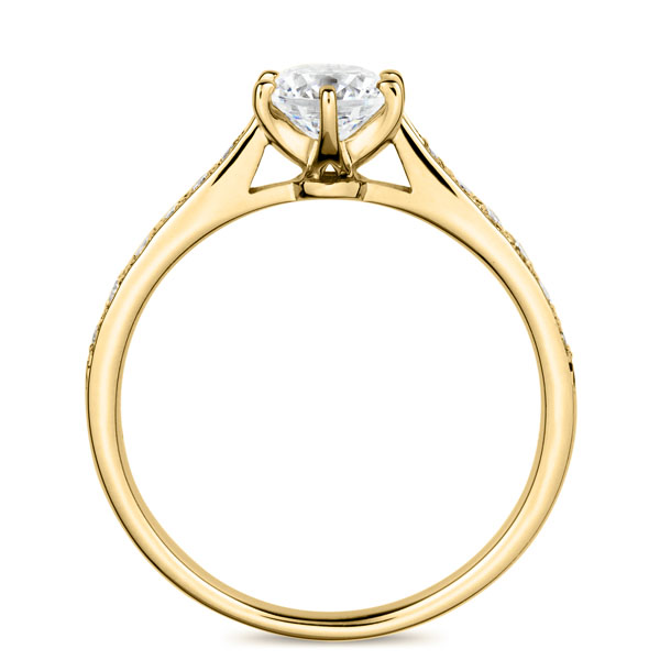 K18YG ヴィラ ダイヤモンド エタニティタイプ リング 0.5ct