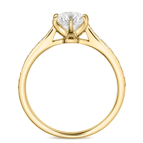 K18YG ヴィラ ダイヤモンド エタニティタイプ リング 0.7ct