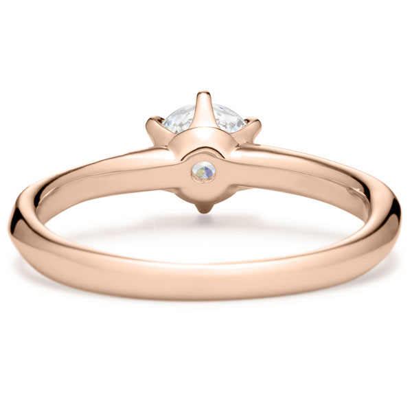 K18PG メテオール ダイヤモンド サイドストーン リング 0.5ct