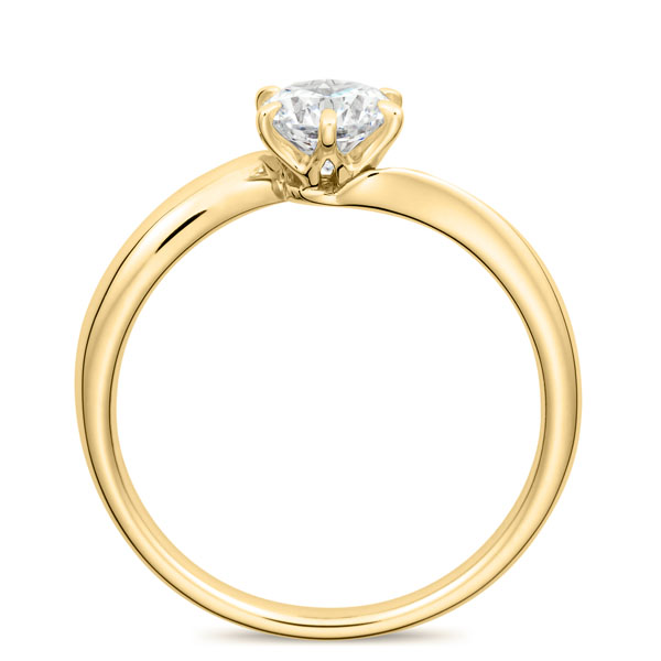 K18YG シンフォニア ソリティア リング 0.5ct