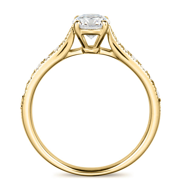 K18YG カーサ ダイヤモンド エタニティタイプ リング ミルグレイン 0.5ct