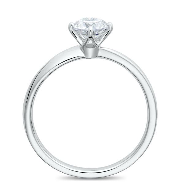 PT950 エスティ ソリティア リング 0.5ct