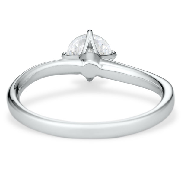 PT950 エスティ ソリティア リング 0.5ct