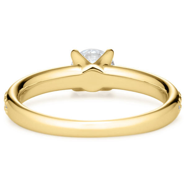 K18YG リラ ダイヤモンド エタニティタイプ リング 0.5ct