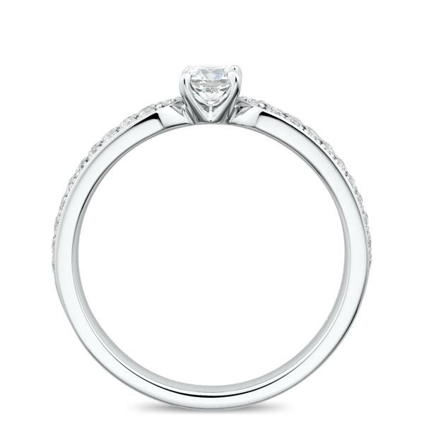 PT950 リオラ ダイヤモンド パヴェタイプ リング 0.2ct