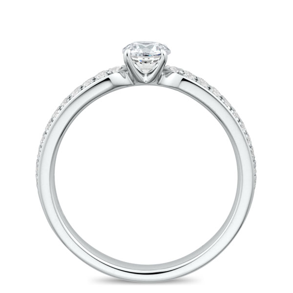 PT950 リオラ ダイヤモンド パヴェタイプ リング 0.3ct