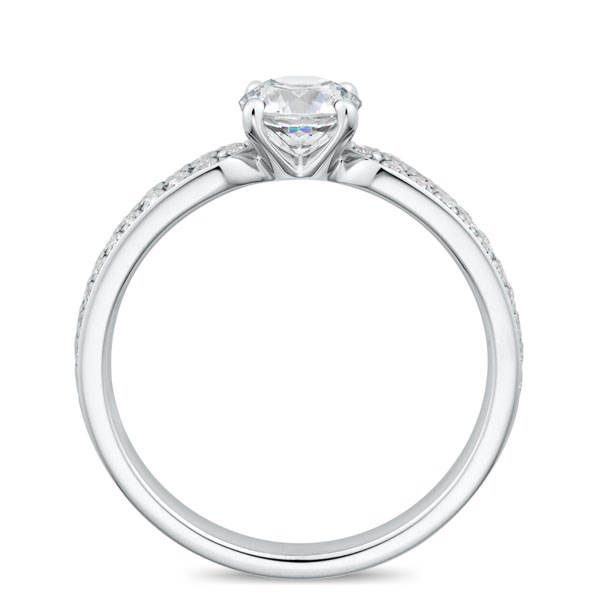 PT950 リオラ ダイヤモンド パヴェタイプ リング 0.5ct