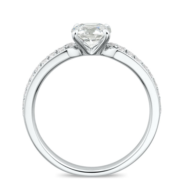 PT950 リオラ ダイヤモンド パヴェタイプ リング 0.7ct