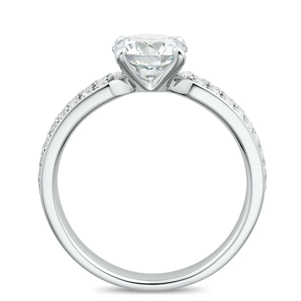 PT950 リオラ ダイヤモンド パヴェタイプ リング 1.0ct