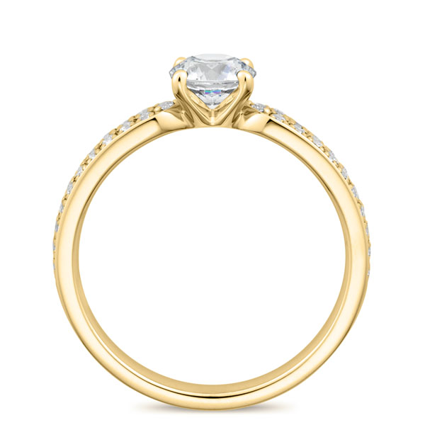 K18YG リオラ ダイヤモンド パヴェタイプ リング 0.5ct