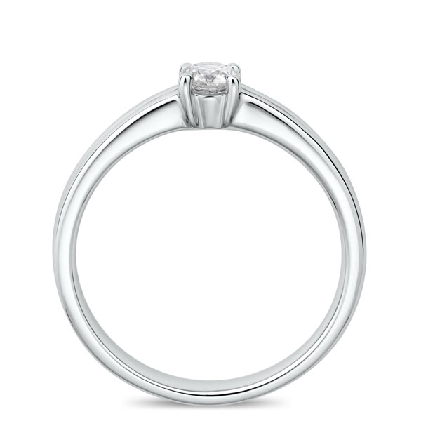 PT950 ルノ ソリティア リング 0.2ct