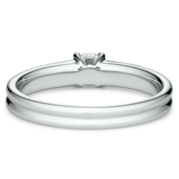 PT950 ルノ ソリティア リング 0.2ct