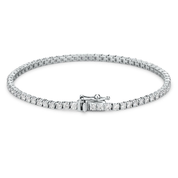 PT900 ディマ ラボグロウン ダイヤモンド ブレスレット 2.1mm 15cm