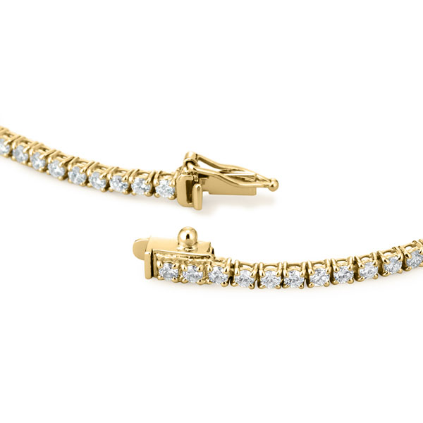 K18YG ディマ ラボグロウン ダイヤモンド ブレスレット 2.1mm 15cm