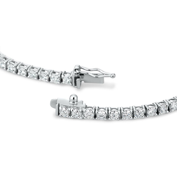 PT900 ディマ ラボグロウン ダイヤモンド ブレスレット 2.5mm 17cm