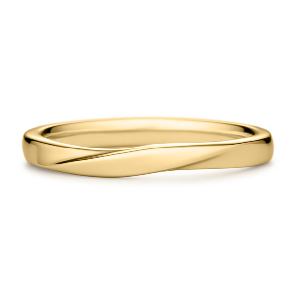 K18YG シャンタン リング 2.3mm 20.5-24｜結婚指輪（マリッジリング
