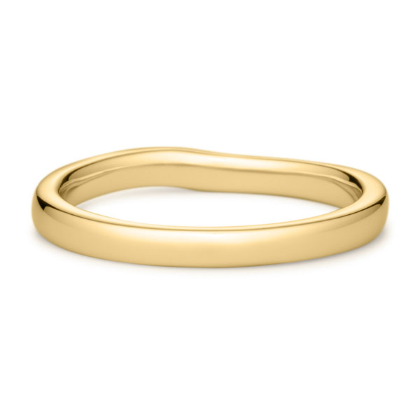 K18YG シャンタン リング 2.3mm 4-14｜結婚指輪（マリッジリング