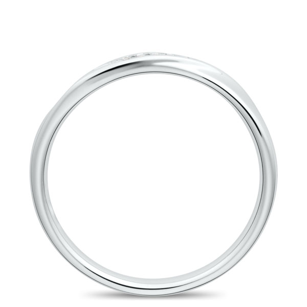 PT950 シャンタン ダイヤモンド エングレーブ リング 2.0mm 4-14