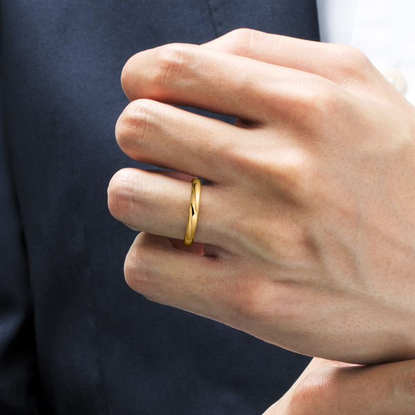 K18YG ルリエ リング 3.0mm 14.5-20