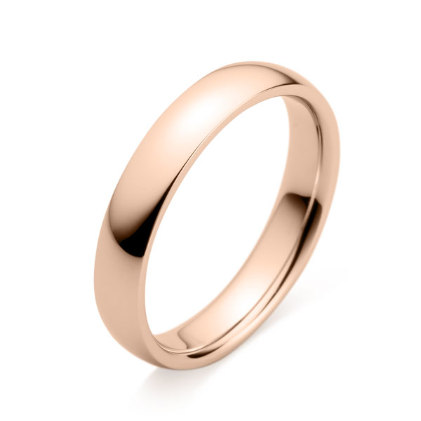 K18PG オーバル リング 3.5mm 4-14｜結婚指輪（マリッジリング